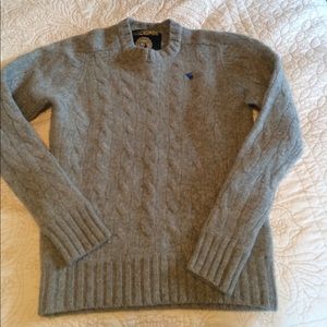 Grey wool sweater